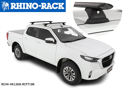 Rhino Rack Vortex roof racks Mazda BT50